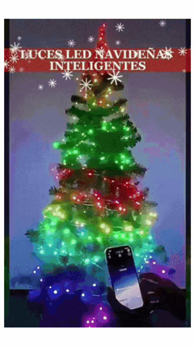 Luces Led Inteligentes De Navidad